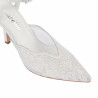 Sandalias de mujer 1370 blanco combinado