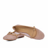 Bailarinas de mujer 1369 beige combinado
