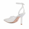 Sandalias de mujer 1370 blanco combinado