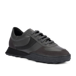 Zapatillas deportivas para hombres 9001 gris combinado