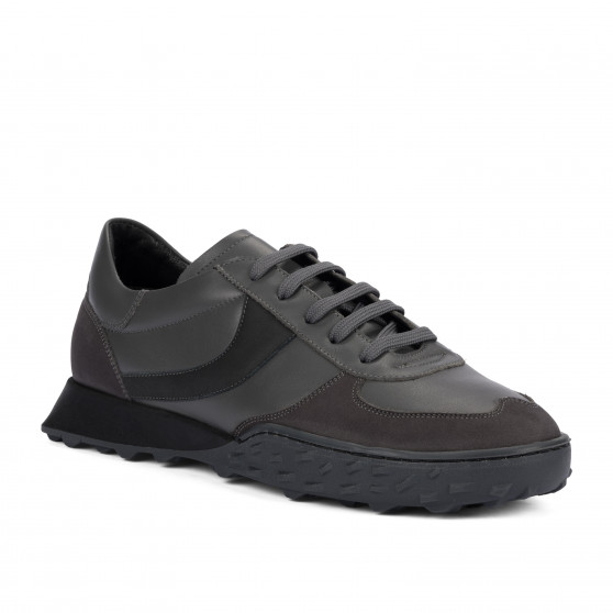 Zapatillas deportivas para hombres 9001 gris combinado