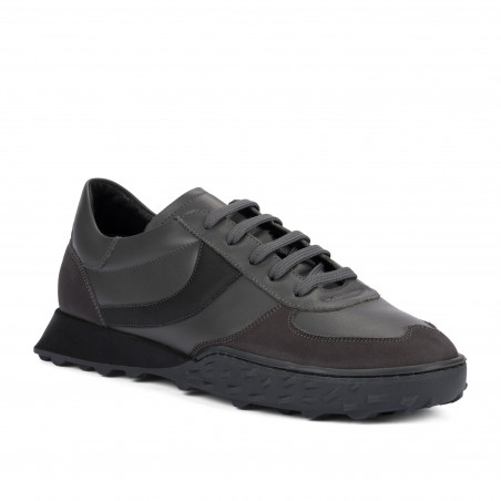 Zapatillas deportivas para hombres 9001 gris combinado