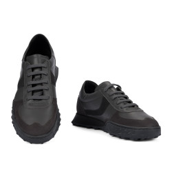 Zapatillas deportivas para hombres 9001 gris combinado
