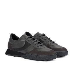 Zapatillas deportivas para hombres 9001 gris combinado