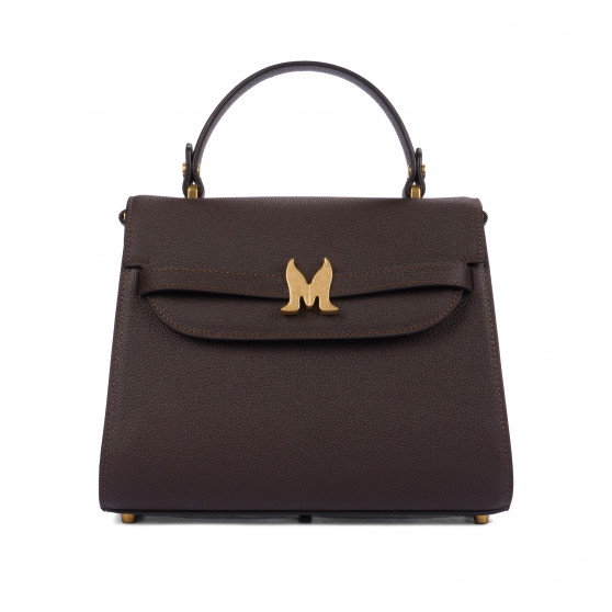 Bolso de mujer de hombro 033g testa di moro