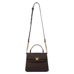 Bolso de mujer de hombro 033g testa di moro
