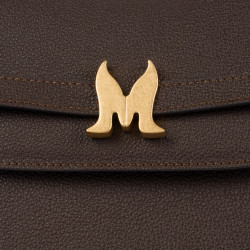 Bolso de mujer de hombro 033g testa di moro