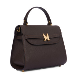 Bolso de mujer de hombro 033g testa di moro