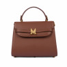 Bolso de mujer al hombro 033g coñac