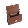 Bolso de mujer de hombro 032g 01 coñac