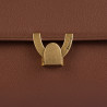 Bolso de hombro para mujer 032g coñac