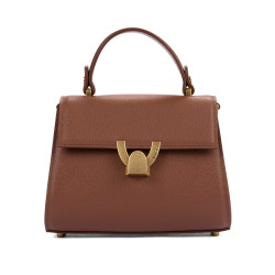 Bolso de hombro para mujer 032g coñac