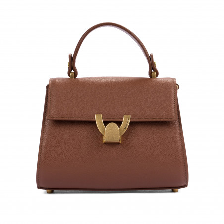 Bolso de hombro para mujer 032g coñac