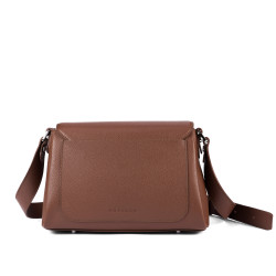 Bolso de mujer de hombro 040g 01 biz cognac