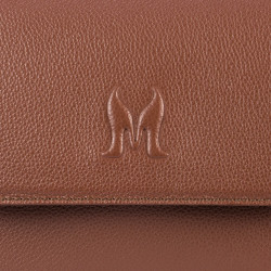 Bolso de mujer de hombro 040g 01 biz cognac