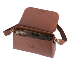 Bolso de mujer de hombro 040g biz coñac