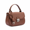Bolso de mano de mujer 022g 01 coñac