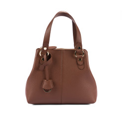 Bolso de mujer de hombro 004-1g coñac