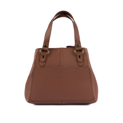 Bolso de mujer de hombro 004-1g coñac