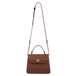 Bolso de mujer al hombro 033g coñac