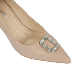 Zapatos elegantes de mujer 1318 beige