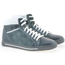 Botas hombre 467 gris+blanco