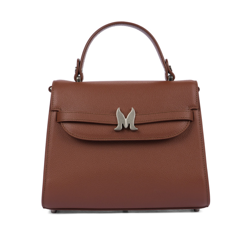 Bolso de hombro para mujer 033g 01 coñac