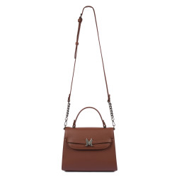 Bolso de hombro para mujer 033g 01 coñac