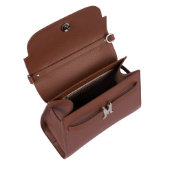 Bolso de hombro para mujer 033g 01 coñac