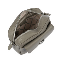 Bolso de mujer de hombro 014g 01 taupe