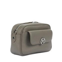 Bolso de mujer de hombro 014g 01 taupe