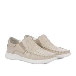 Mocasines para hombres 9002 beige