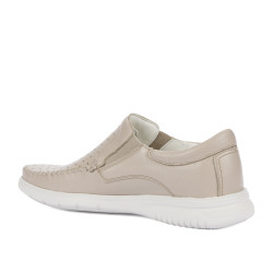 Mocasines para hombres 9002 beige