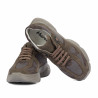 Zapatillas deportivas de mujer 6102 arena velur combinado 01