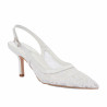 Sandalias de mujer 1368 blanco combinado