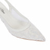 Sandalias de mujer 1368 blanco combinado