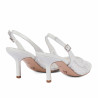 Sandalias de mujer 1368 blanco combinado