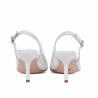 Sandalias de mujer 1368 blanco combinado