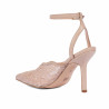 Sandalias de mujer 1370 beige combinado