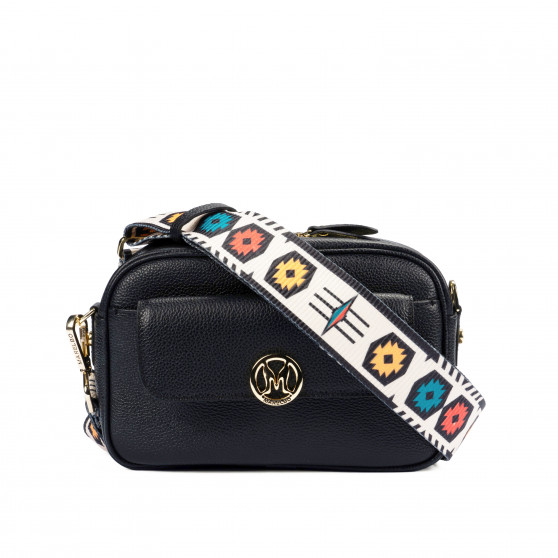 Bolso de mujer de hombro 014g negro