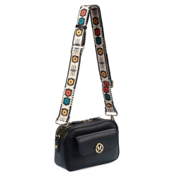 Bolso de mujer de hombro 014g negro