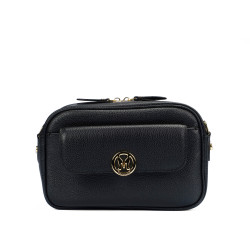 Bolso de mujer de hombro 014g negro