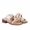 Sandalias mujer 5130 polvo combinado