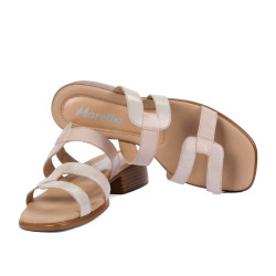 Sandalias mujer 5130 polvo combinado