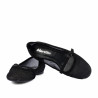 Bailarinas mujer 1369 negro combinado
