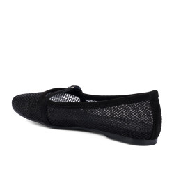Bailarinas mujer 1369 negro combinado