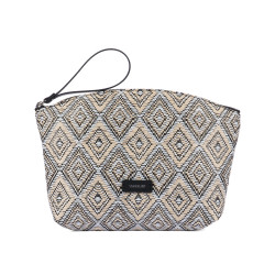 Bolso de mano para mujer 213g 01 rafia negro