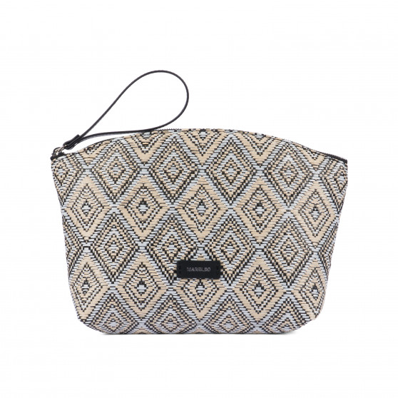 Bolso de mano para mujer 213g 01 rafia negro
