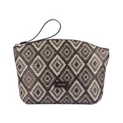 Bolso de mano para dama 213g 01 rafia cacao