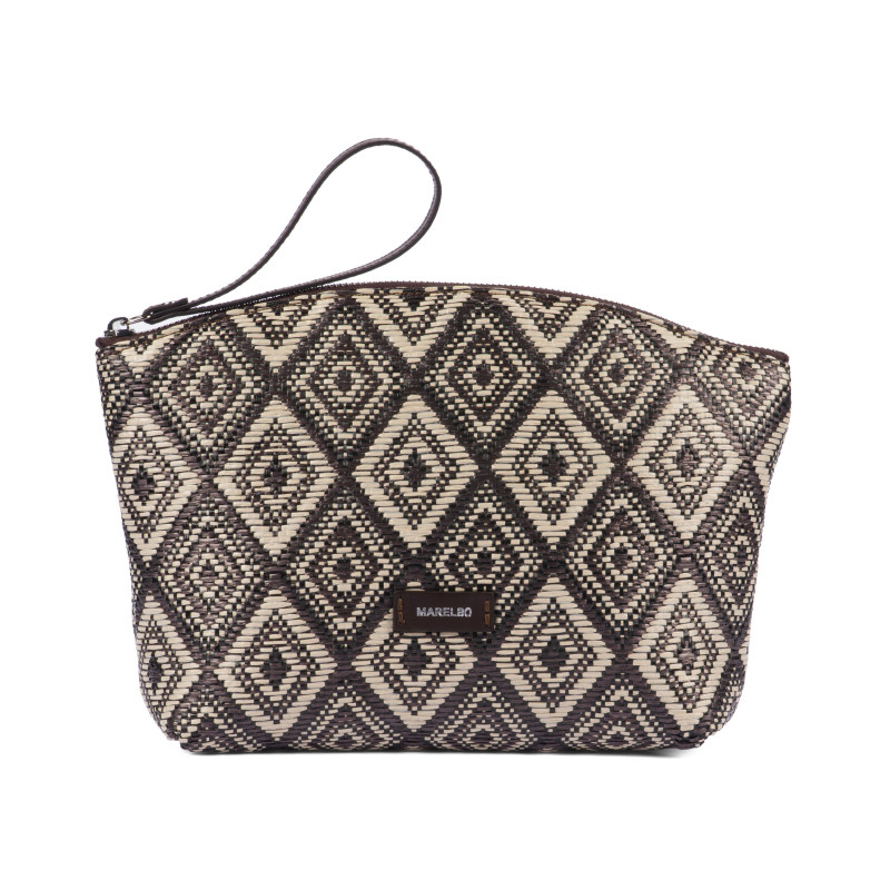 Bolso de mano para dama 213g 01 rafia cacao